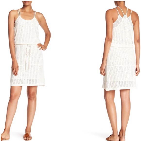 A.L.C. Tie Waist Scoop Neck Dress - Picture 2 of 6